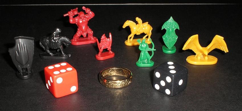 Risk Lord of the Rings components