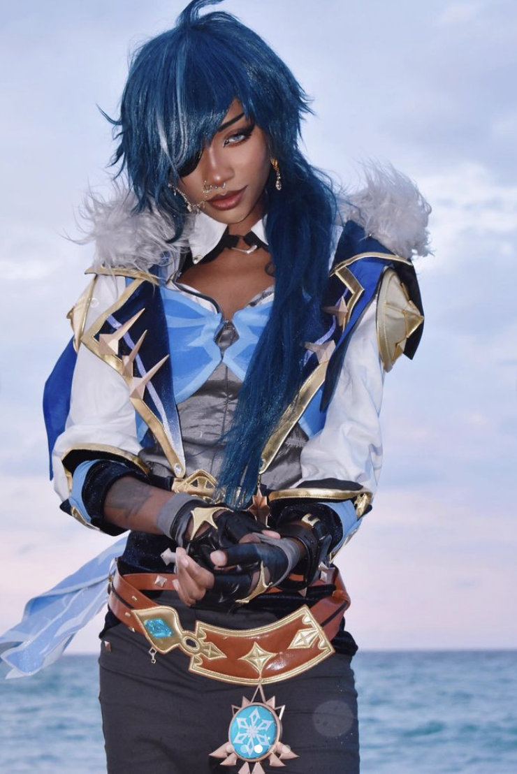 Genshin Impact Wallpaper Windows 11 Kaeya Cosplay - IMAGESEE