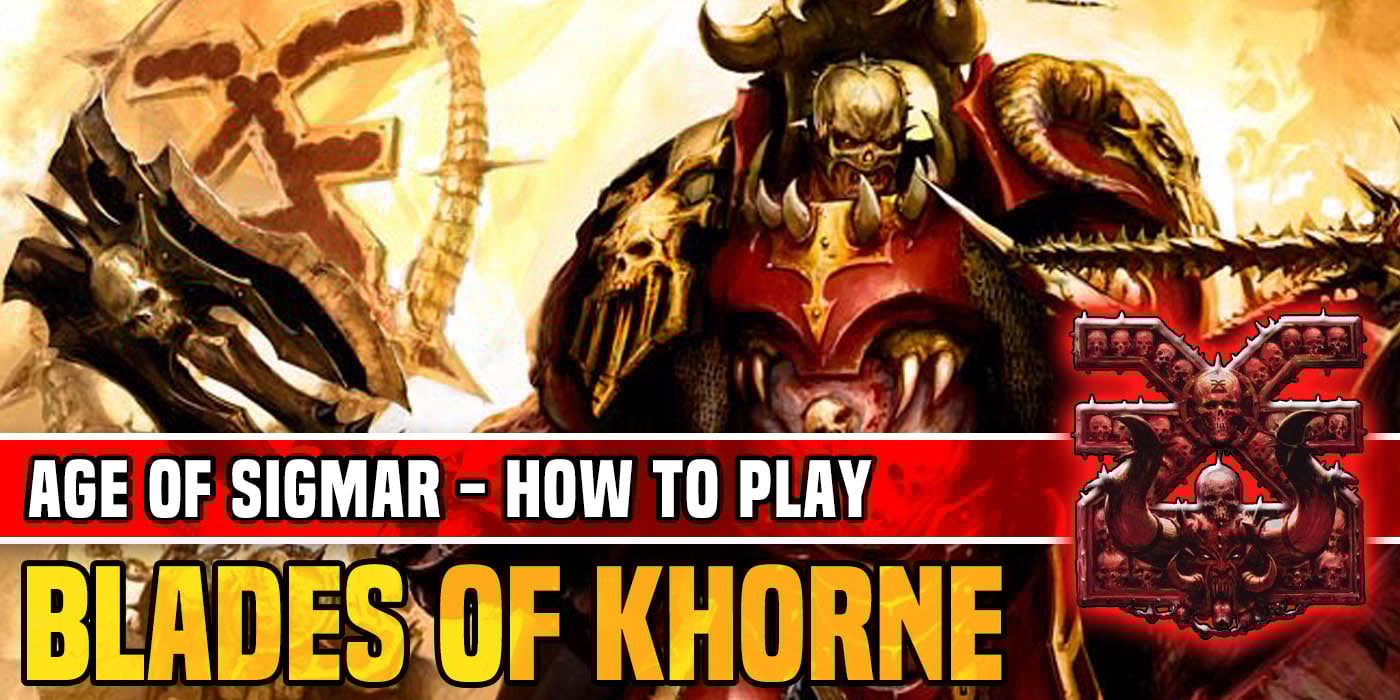 Mox Boarding House Warhammer AoS - Battletome: Blades of Khorne