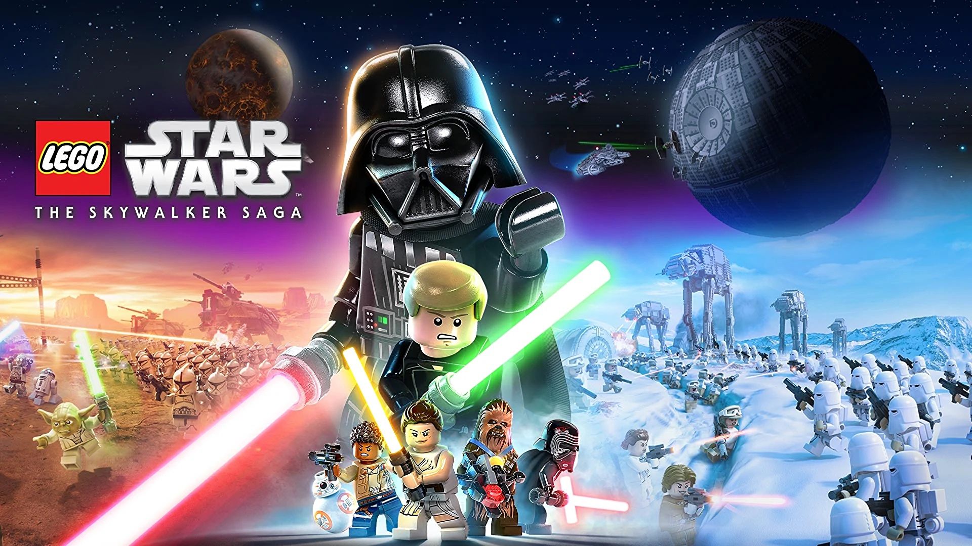 Star Wars Video Games: The LEGO Star Wars Skywalker Saga game cover