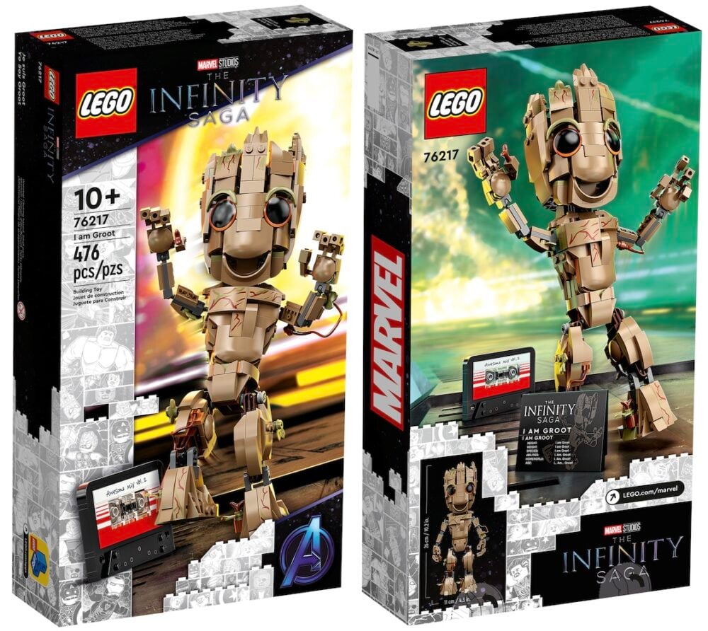 I Am Groot LEGO Set box