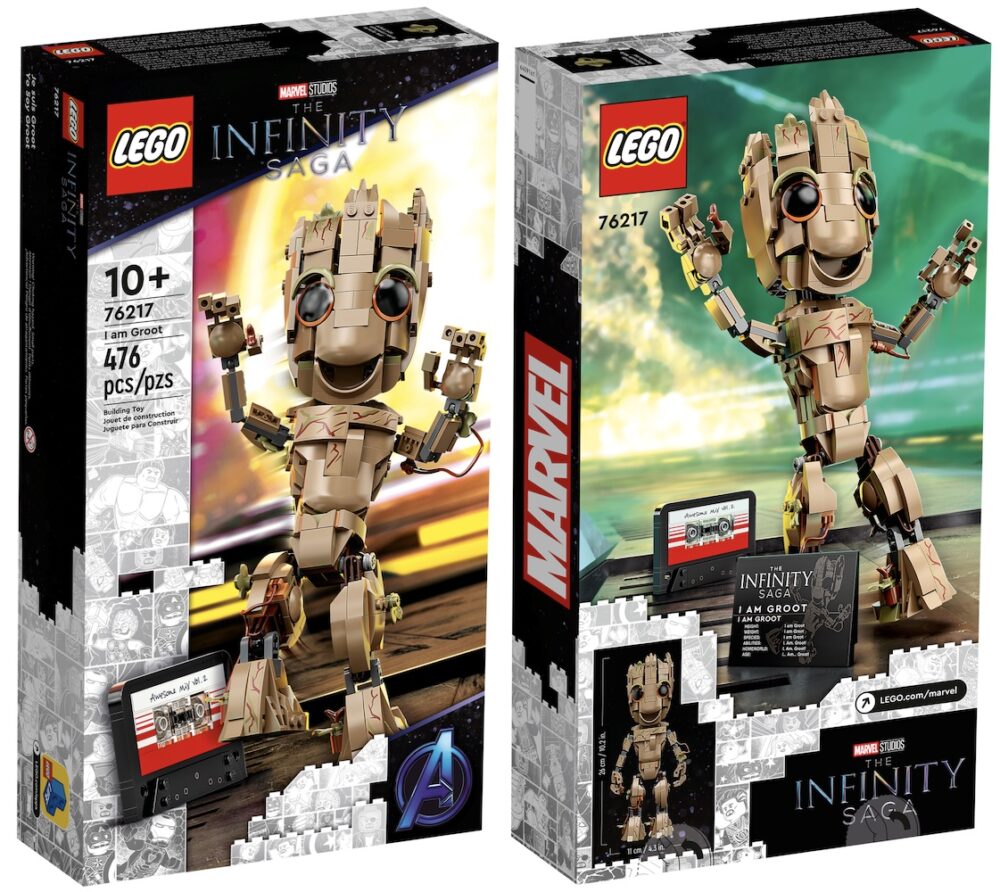 I Am Groot LEGO Set box