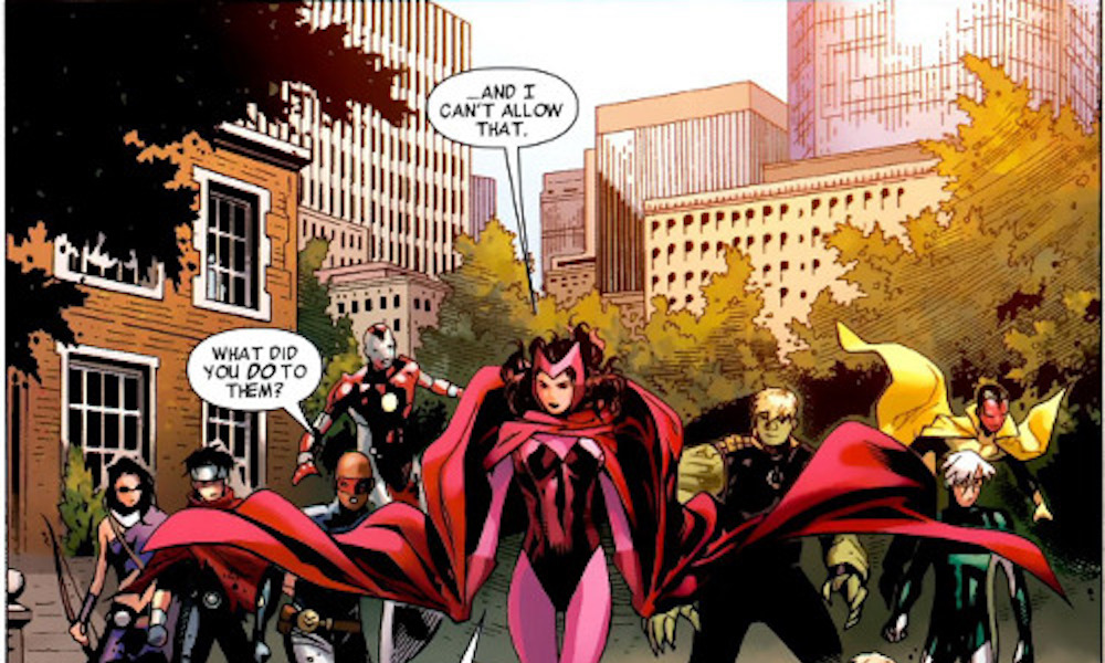 The Young Avengers find the Scarlet Witch