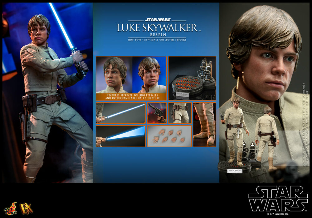 Hot Toys Bespin Luke Skywalker Figure parts
