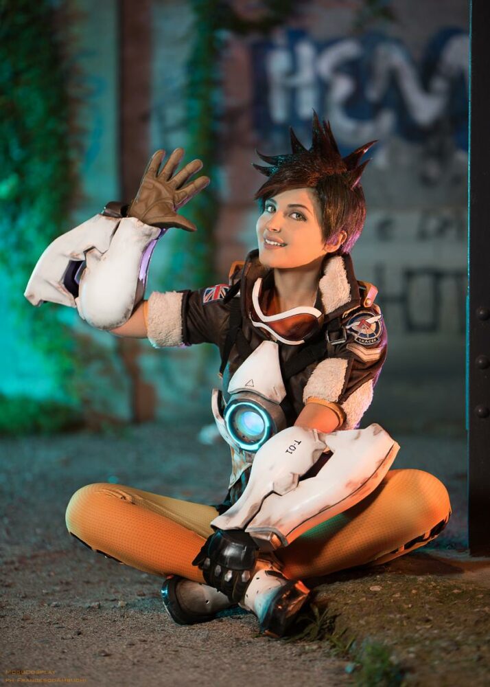 Overwatch Tracer Cosplay Costume