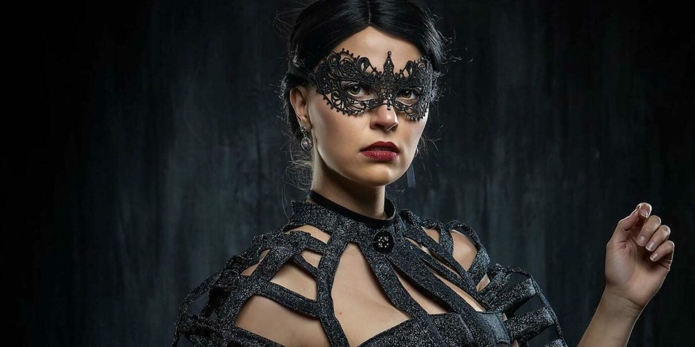 YENNEFER - fantasy costume set for cosplay of Yennefer from Vengerberg