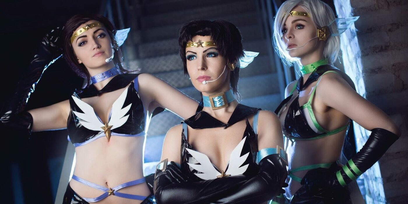 Sailor Starlights Cosplays Break Through The Darkness Of Night Bell