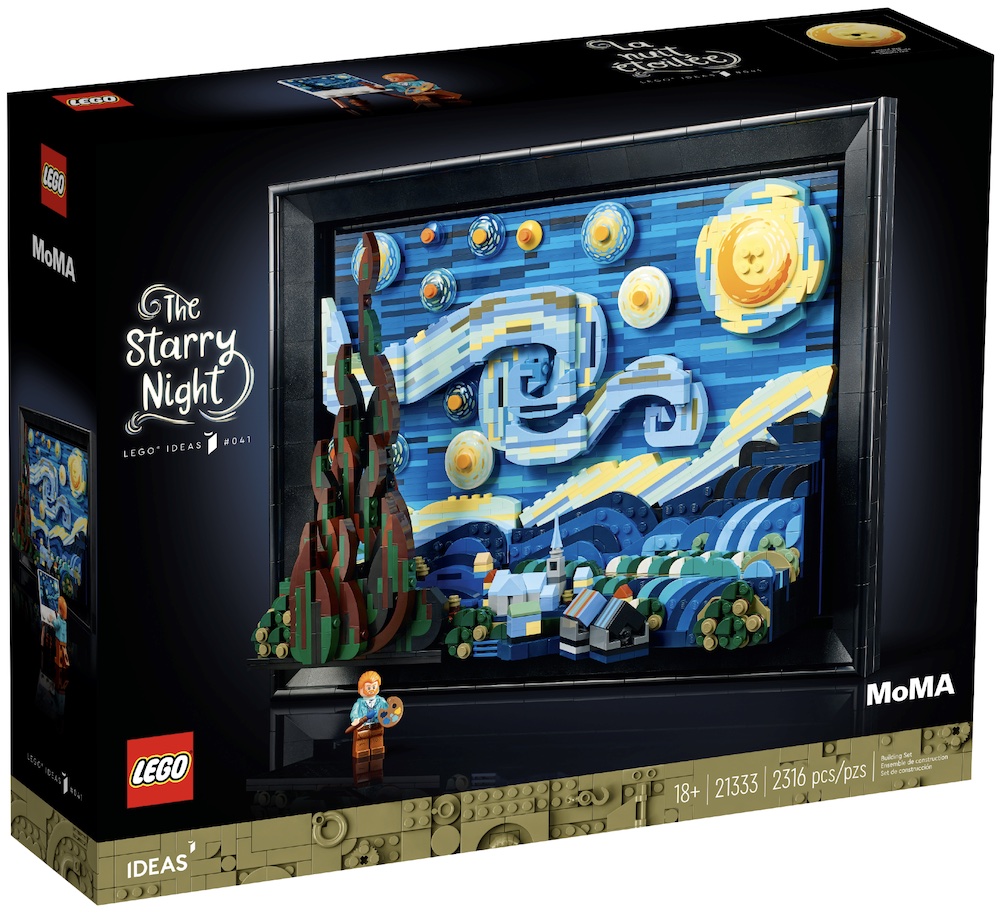 The Starry Night lego box