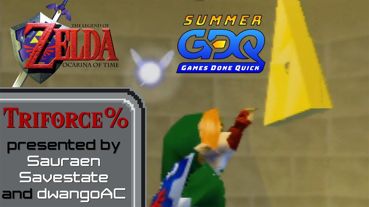 Triforce% run in Ocarina of Time - N64 Squid