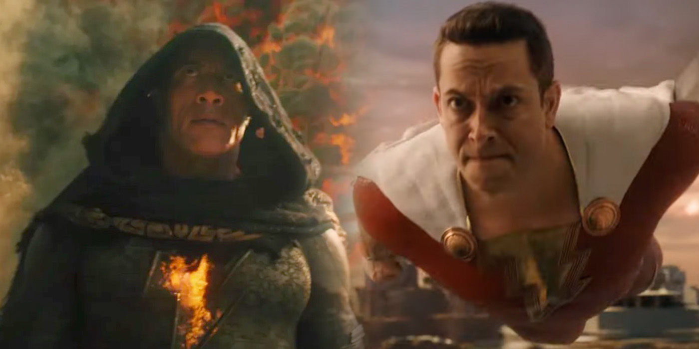 Comic-Con 2022: See New Trailers for 'Black Adam,' 'Shazam 2