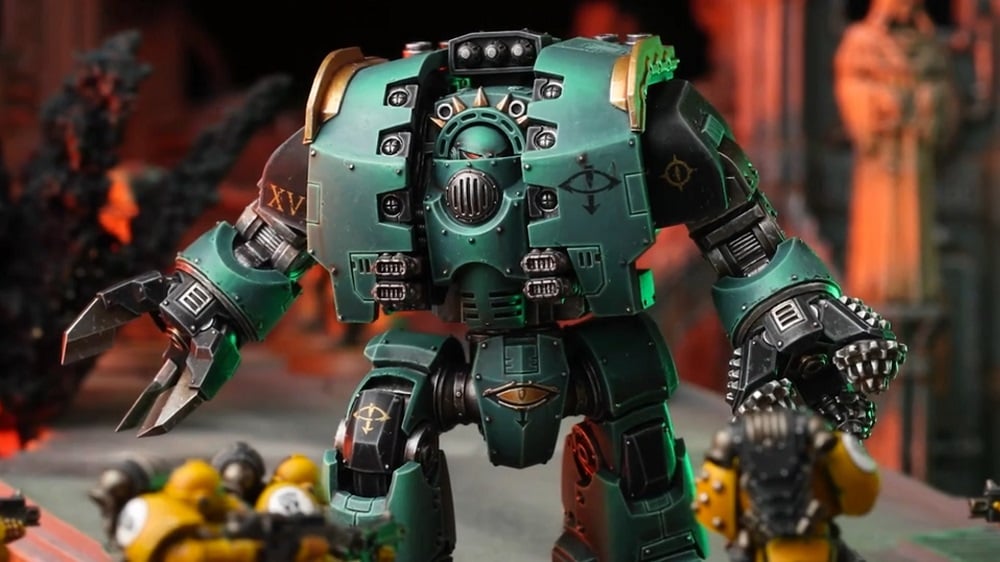 Leviathan Siege Dreadnought with Claw & Drill Weapons