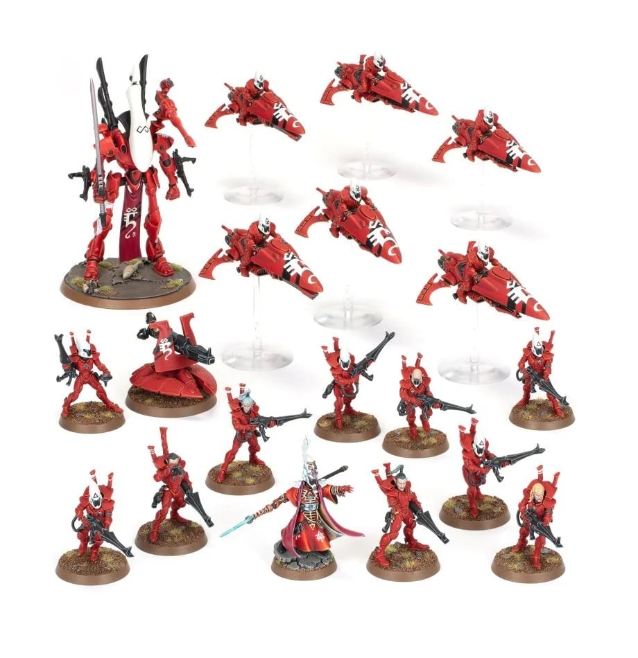 Unboxing New Warhammer 40k Aeldari kits (Eldar) 