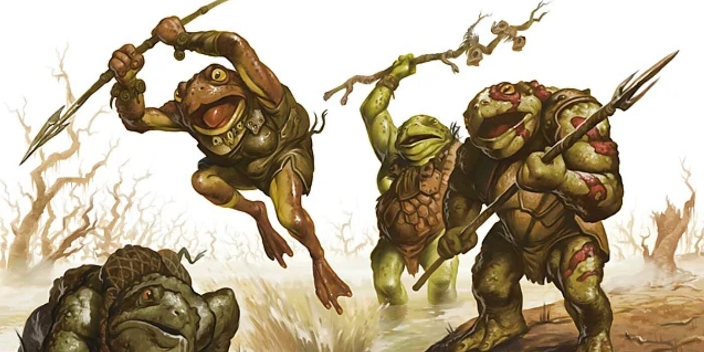 From Bullywugs to Slaad - D&D's Best Frogs