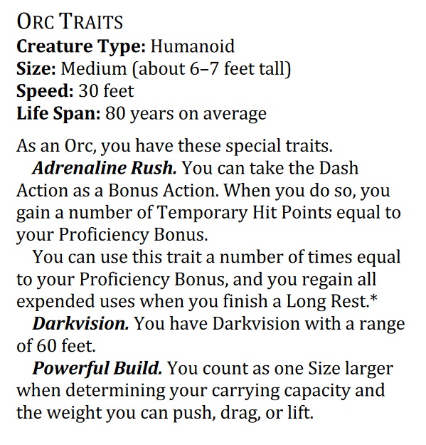 Tarrasqueborn Playable Race  New Player Option for Dungeons & Dragons  Fifth Edition – DMDave Publishing