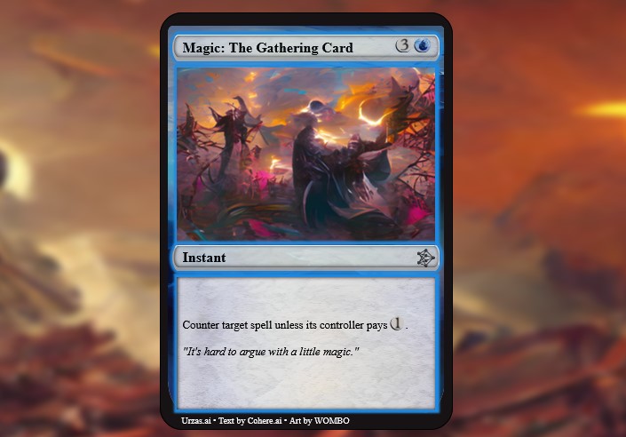ai magic card generator