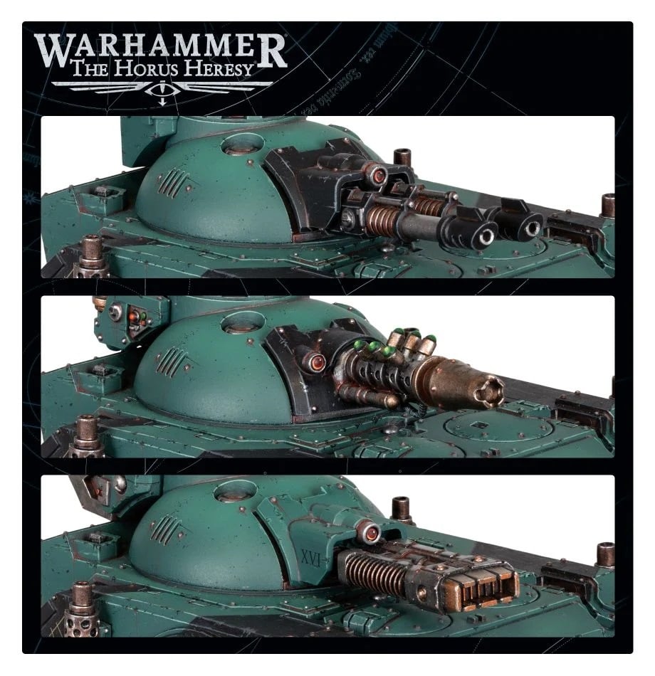 Horus Heresy Deimos Pattern Predator Unboxed Bell of Lost Souls
