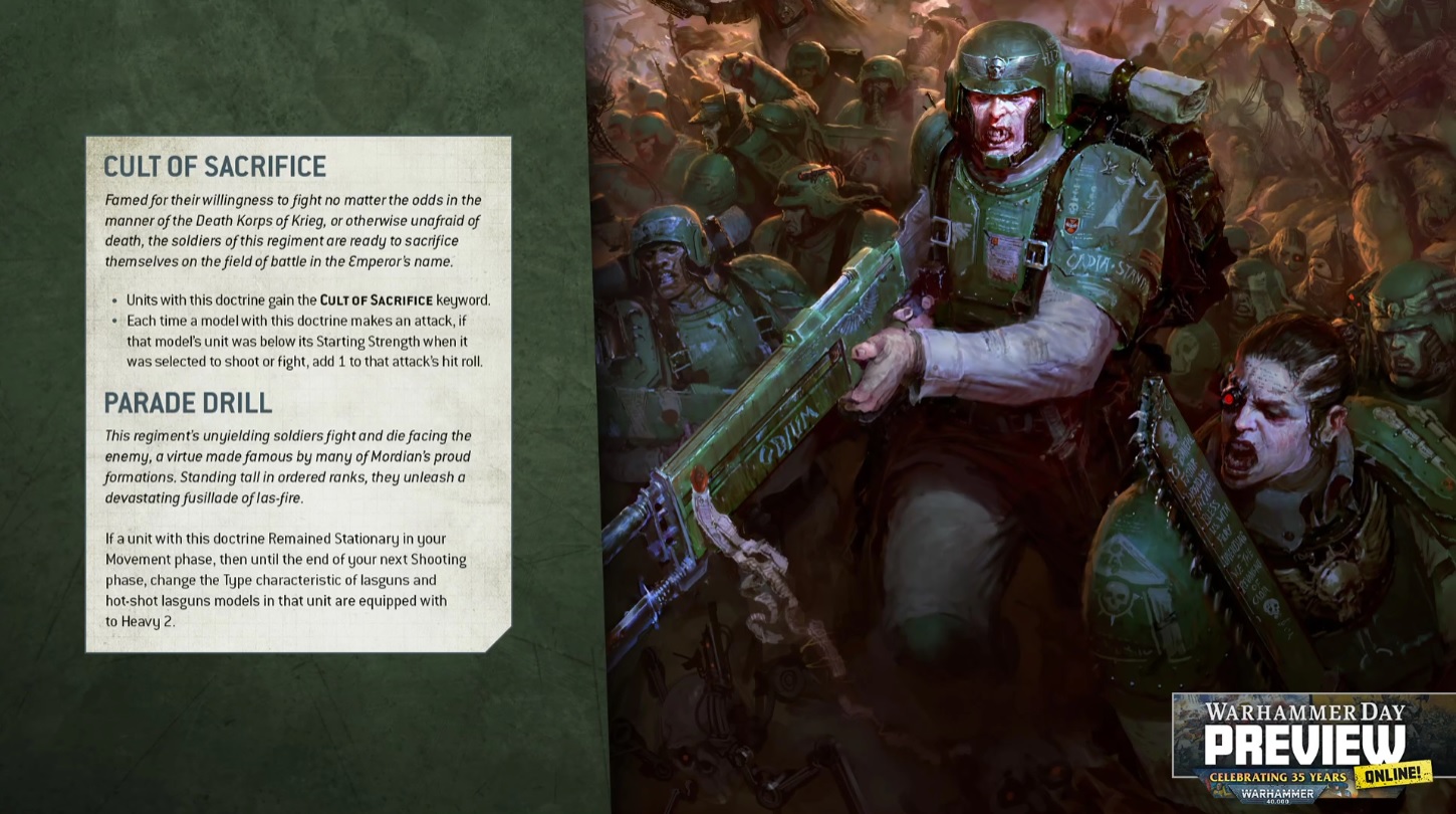 Warhammer Day Preview Astra Militarum New Model Reveals Bell of Lost