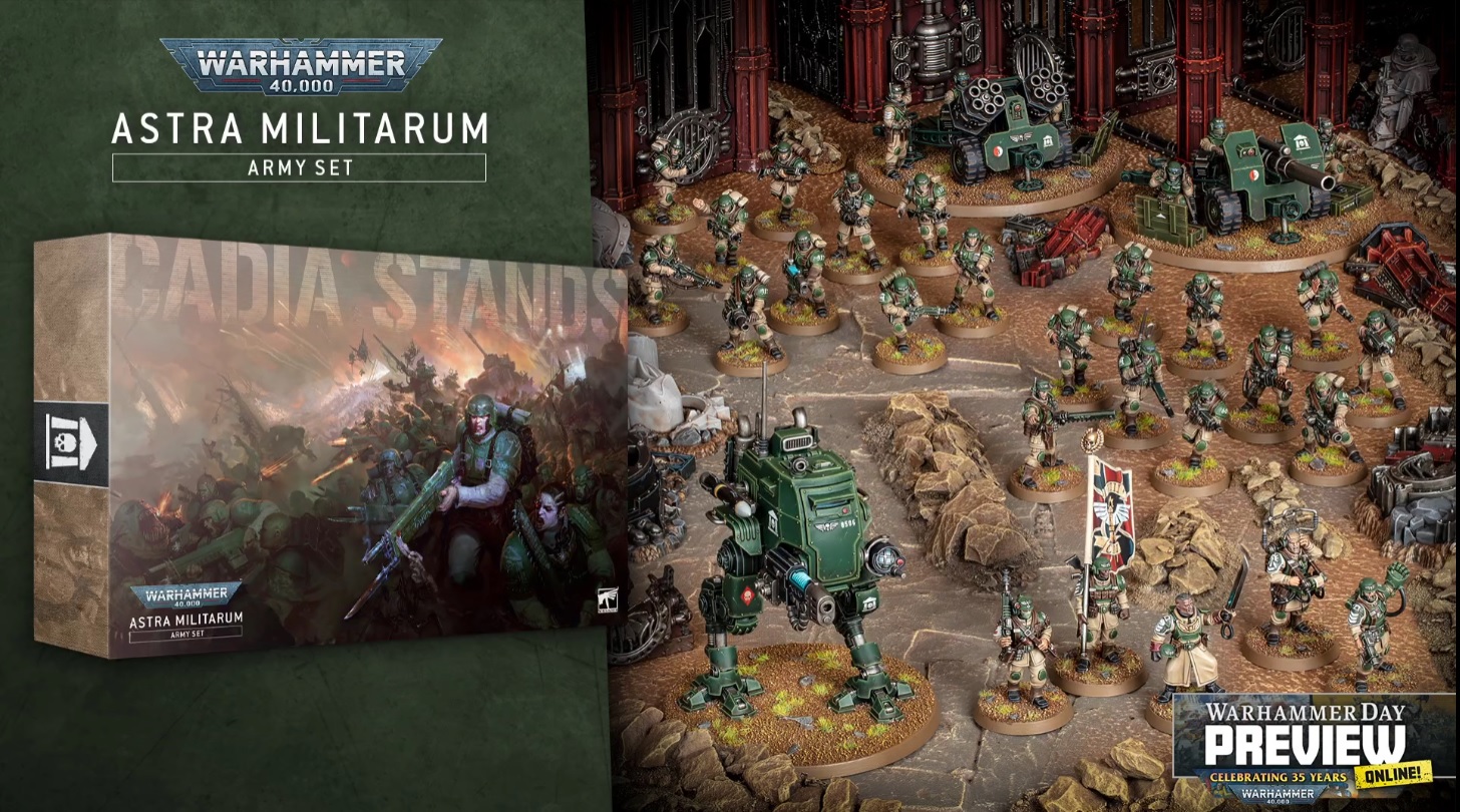 Warhammer 40,000 - The Astra Militarum needs you! Get a look at their  incredible new army launch set:  #WarhammerDay