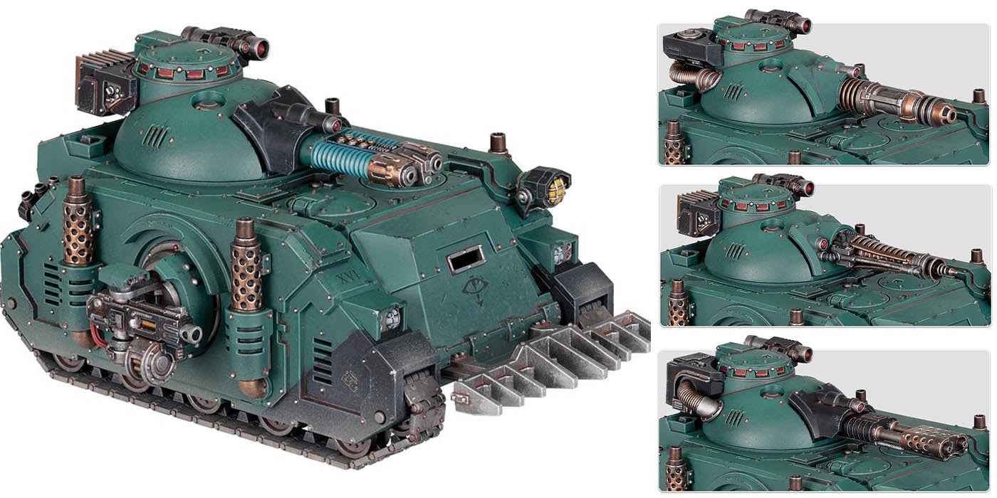 Horus Heresy: The Care and Feeding of Your Deimos Pattern: Predator Support  Tank - Bell of Lost Souls
