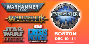 Everwinter Gaming Event Offers Tons of Prizes For 40k, AoS, and More!