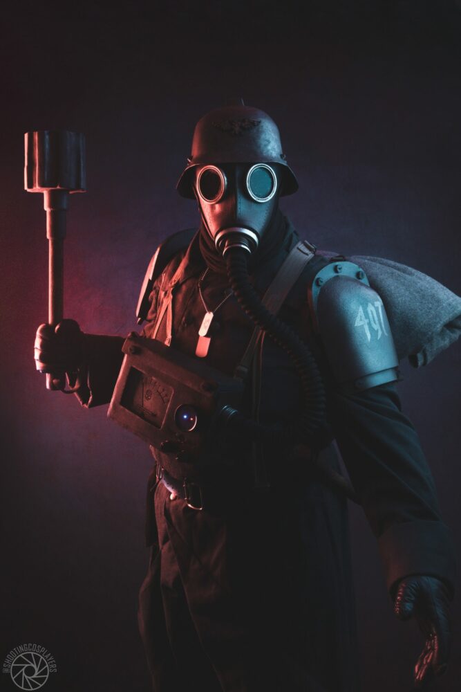 Death Korps of Krieg Guardian Cosplay with permission from Iron Warrior Cosplay. Images by Shootingcosplayers