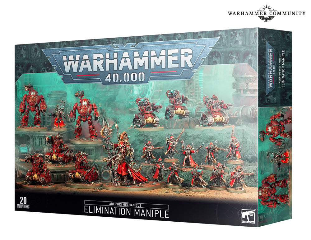 Warhammer 40k Battleforce Adeptus Mechanicus Elimination Maniple - Guardian  Games