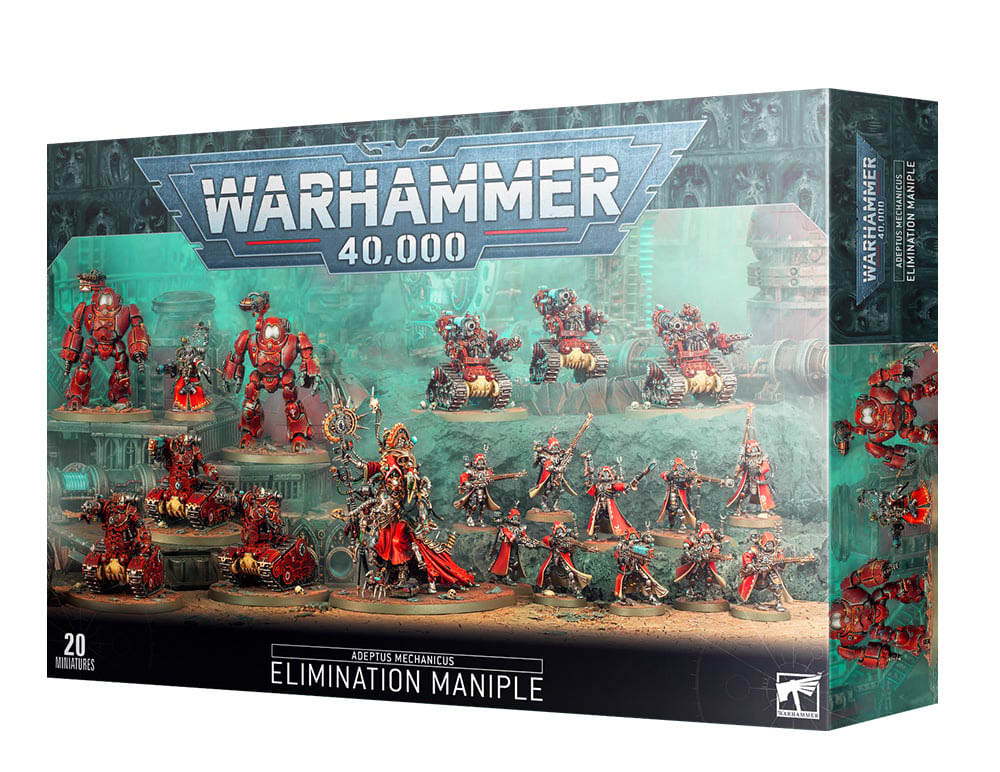 Warhammer 40K: Adeptus Mechanicus - Elimination Maniple, Tabletop  Miniatures