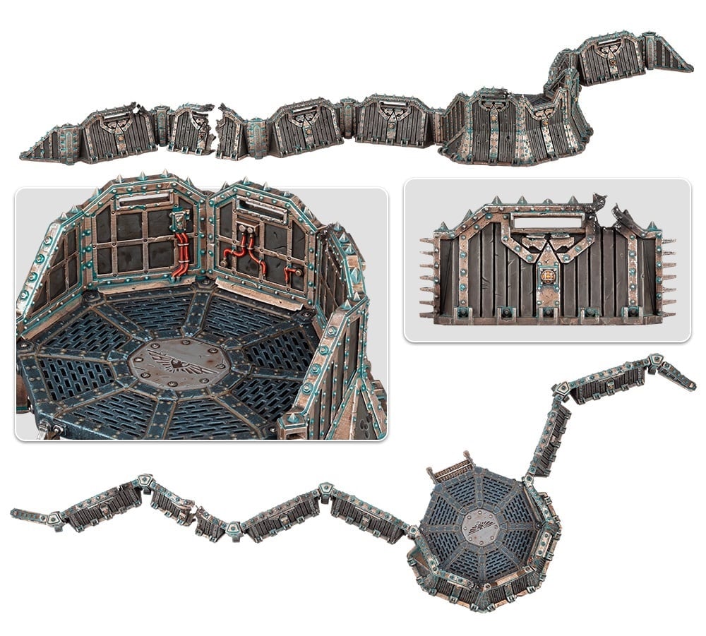 Warhammer 40K The New And Improved Aegis Defence Line Bell of Lost Souls