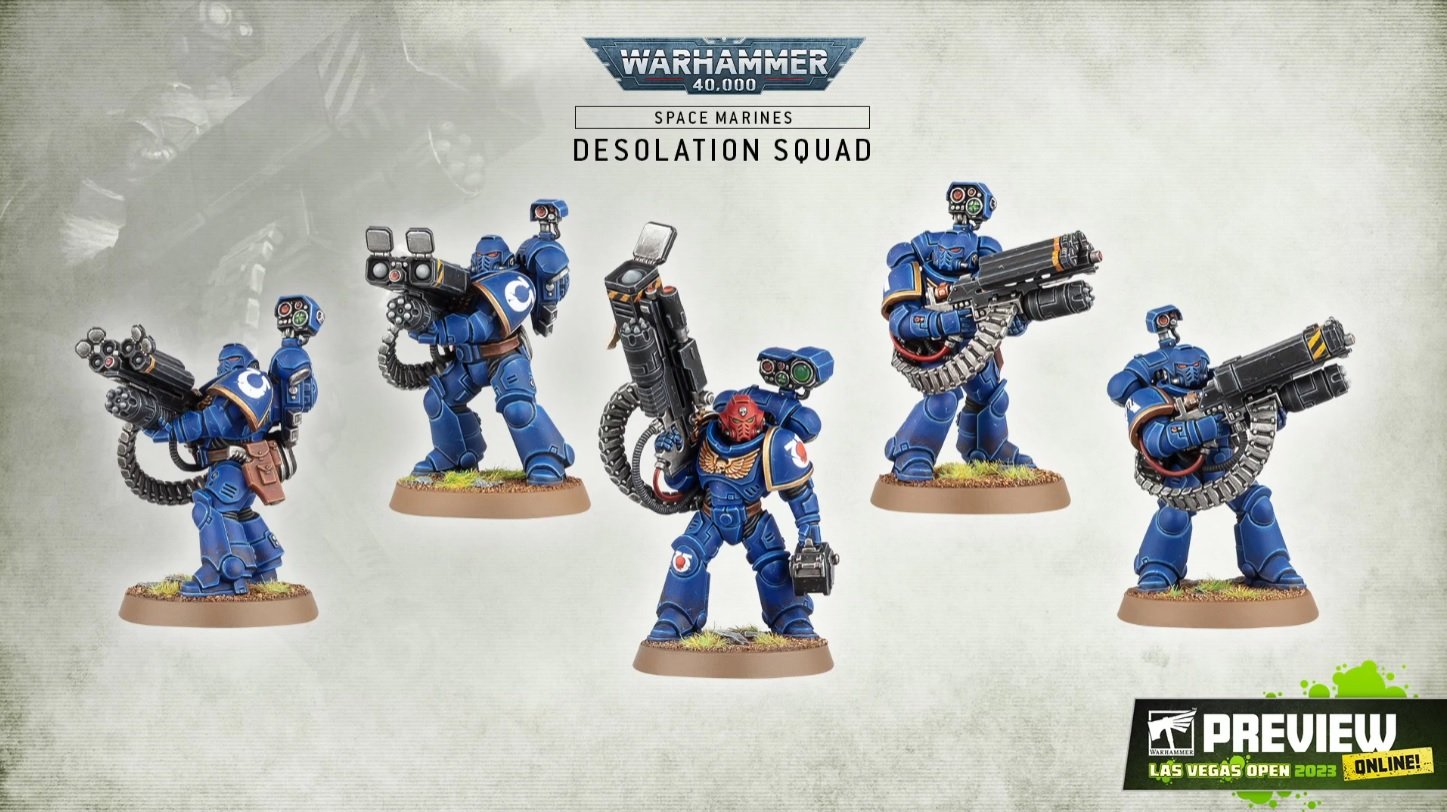 maleta Escoba cerca Warhammer Preview Online: LVO 2023 - New Space Marines Inbound - Bell of  Lost Souls