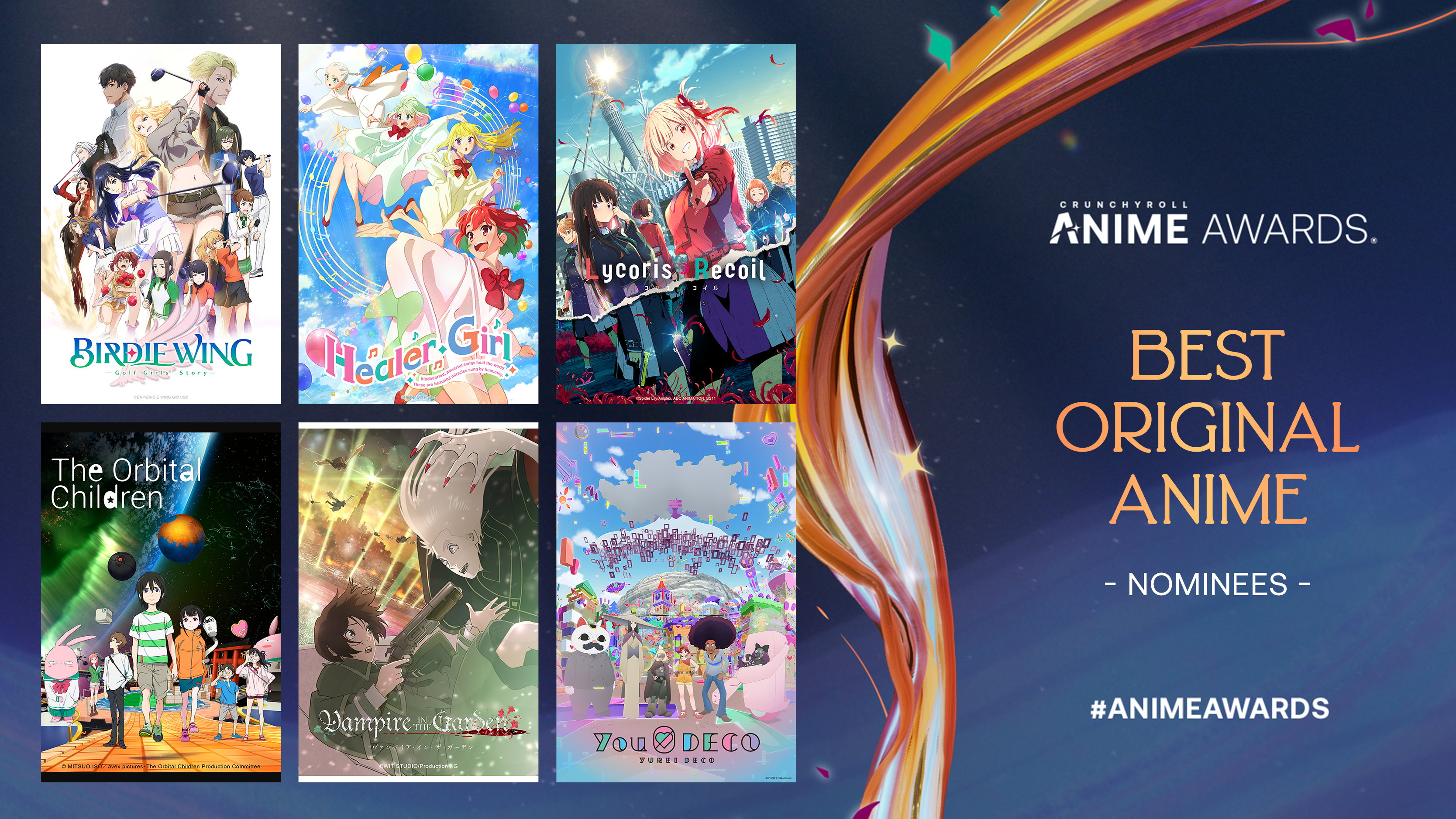 Eizouken, Jujtsu Kaisen e Haikyuu!! se destacam no Anime Awards 2021-demhanvico.com.vn