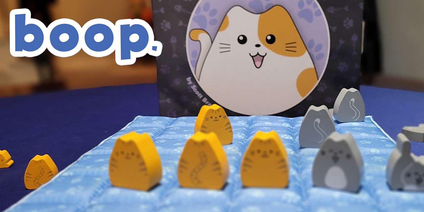 A Review of Boop, a Game of Herding Cats