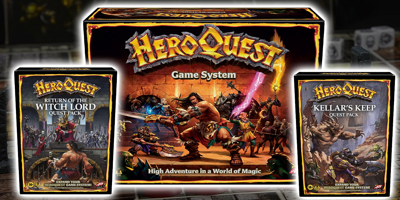 hero quest board game complete