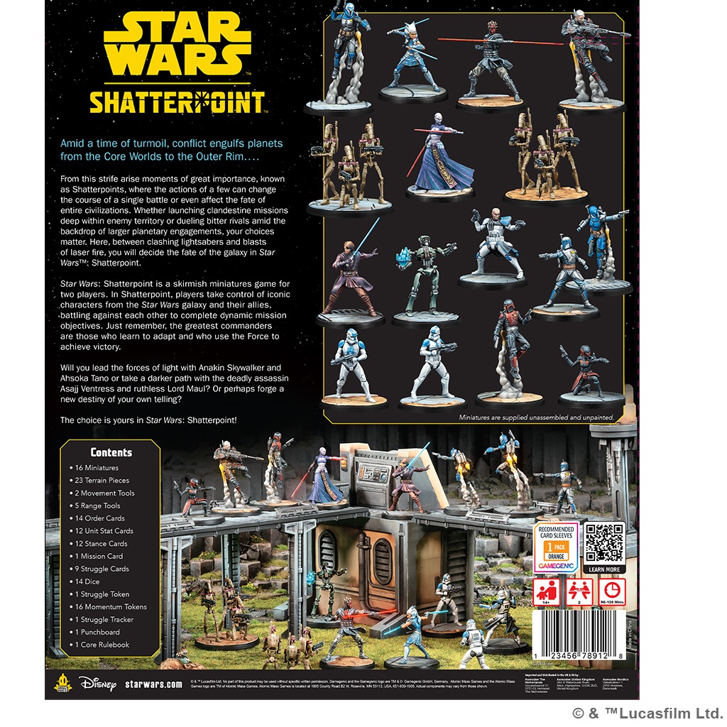 Star Wars: Shatterpoint Announced By Atomic Mass Games – OnTableTop – Home  of Beasts of War