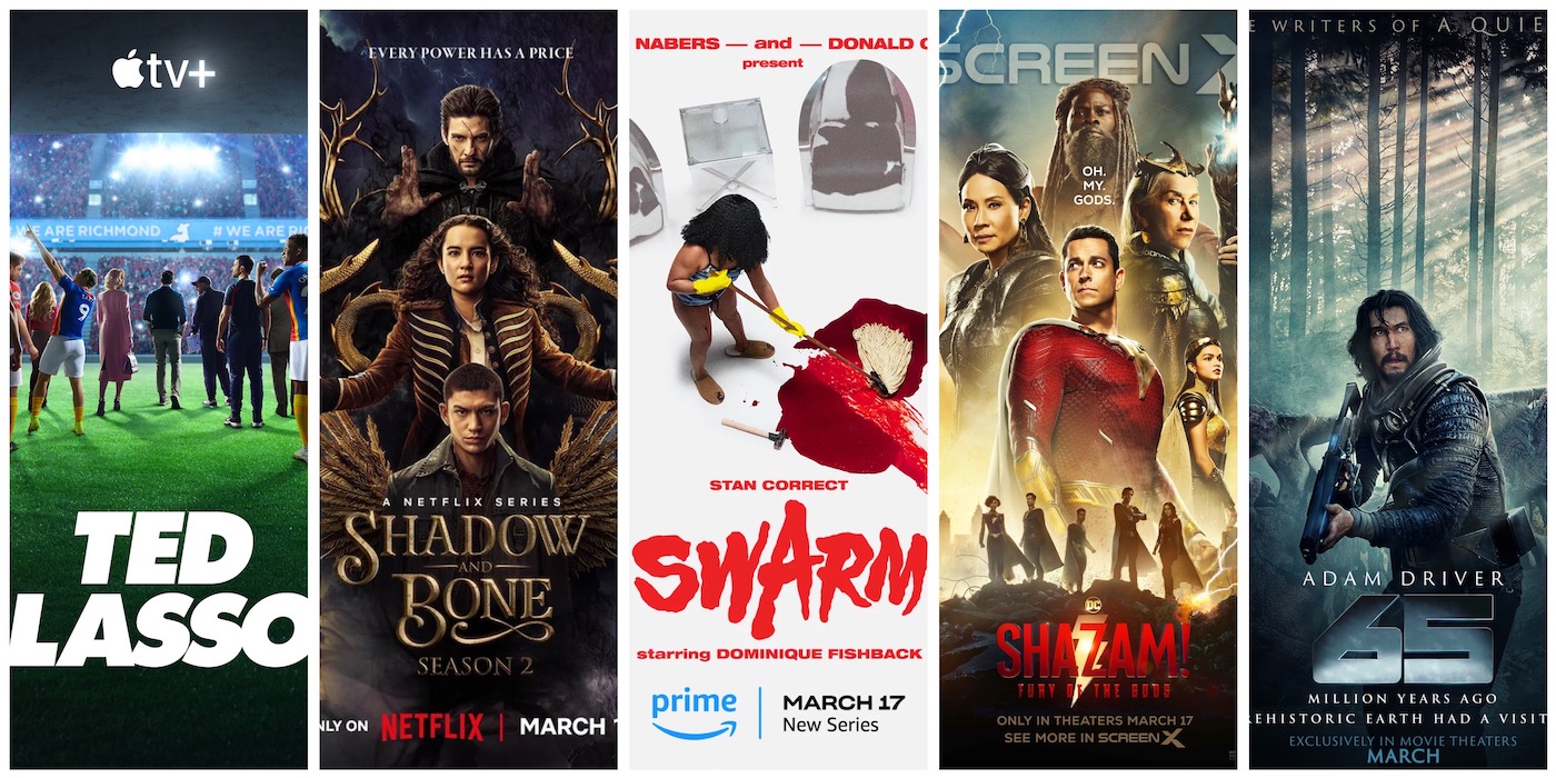 What to Watch: Shazam! Fury of the Gods, Ted Lasso S3, the Magical Shadow  and Bone S2, & More! 