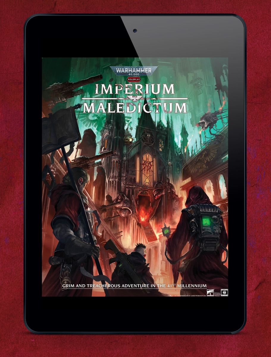 Imperium Maledictum RPG is out now (PDF available now, physical for  preorder) : r/Warhammer40k