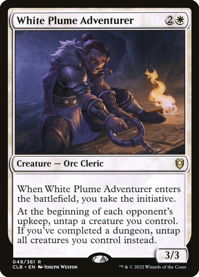MTG Banned And Restricted White Plume Adventurer And Expressive
