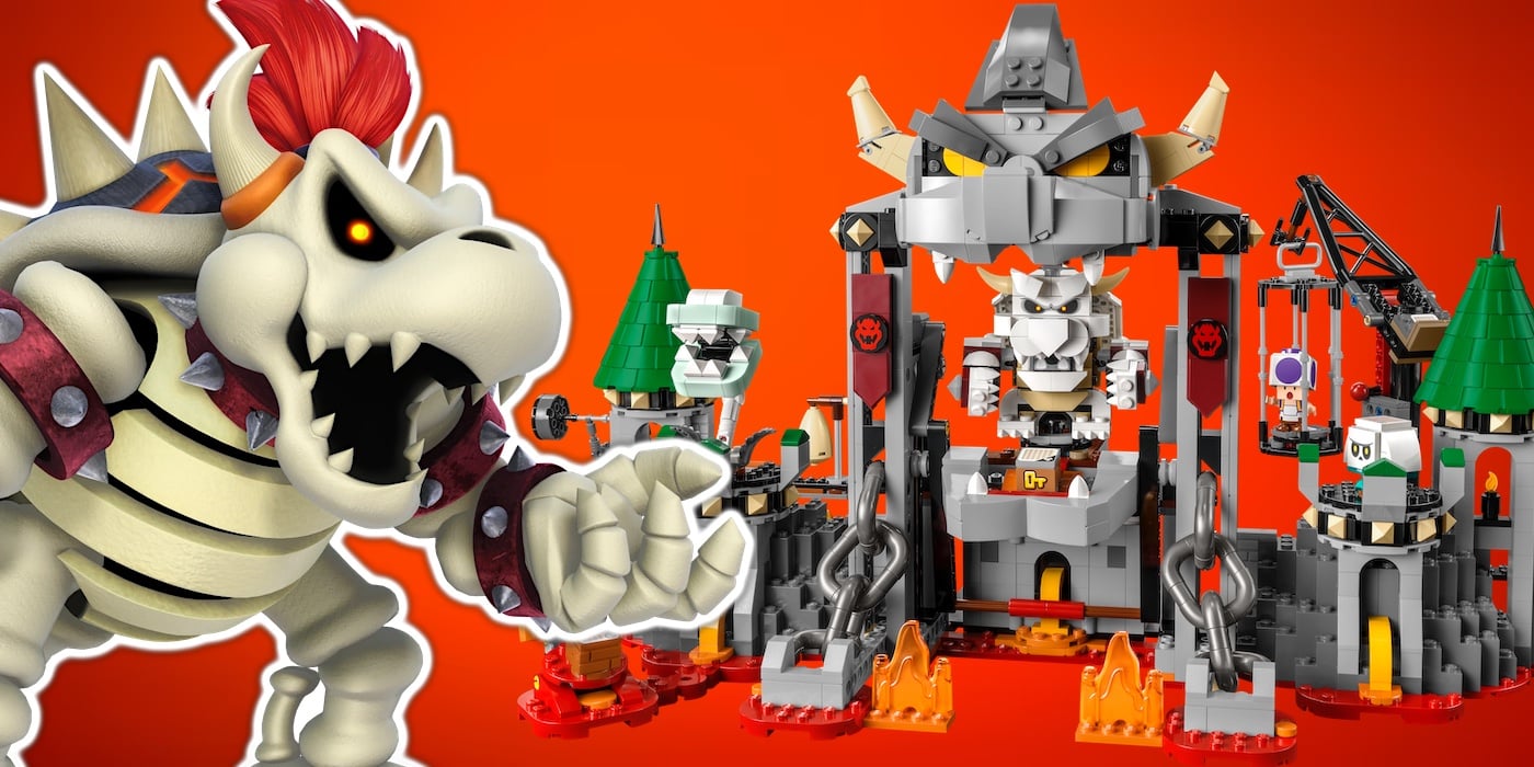Defeat the Undead Dry Bowser in New Super Mario LEGO Set - Bell of