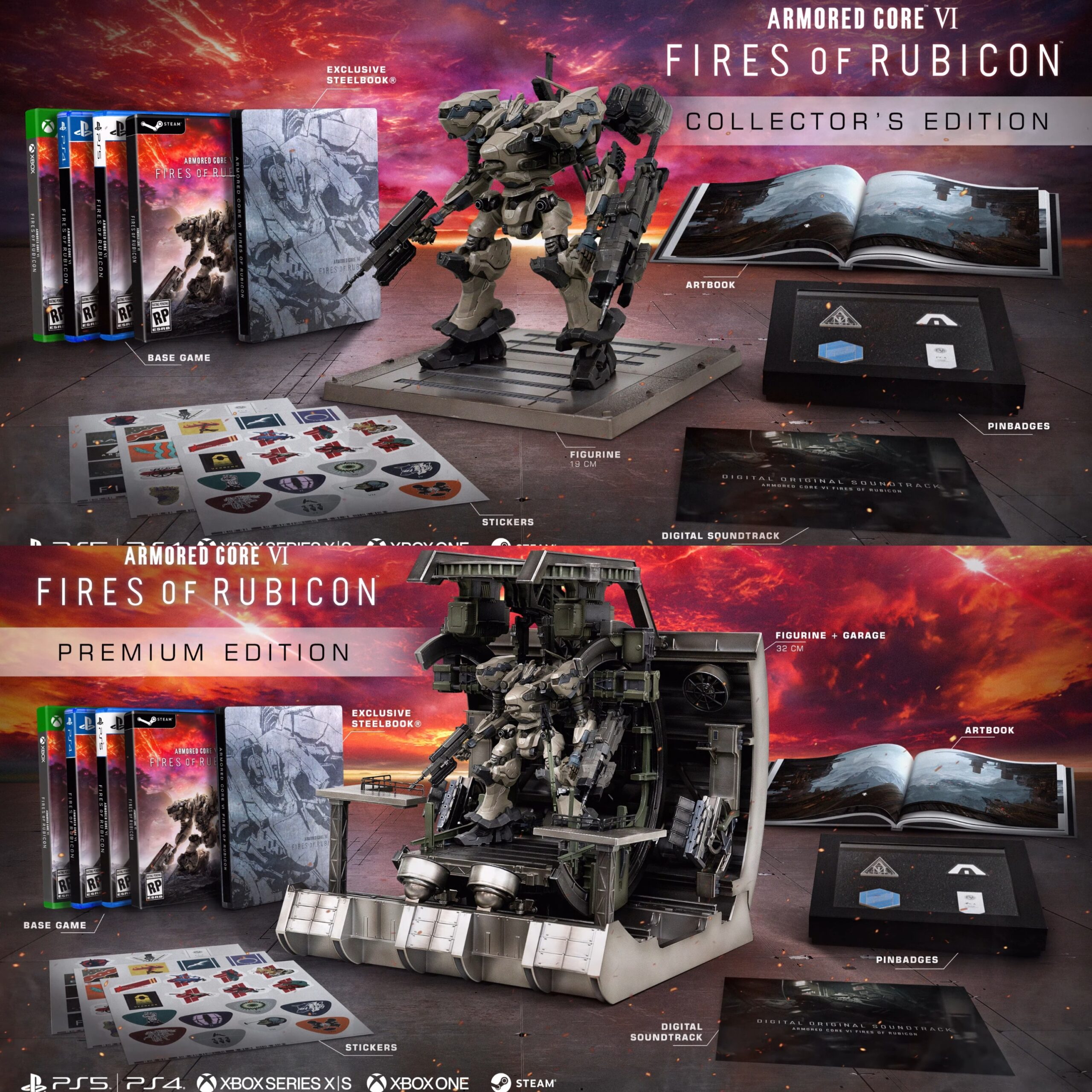 Bandai PS5 Armored Core VI Fires Of Rubicon Collector´s Edition