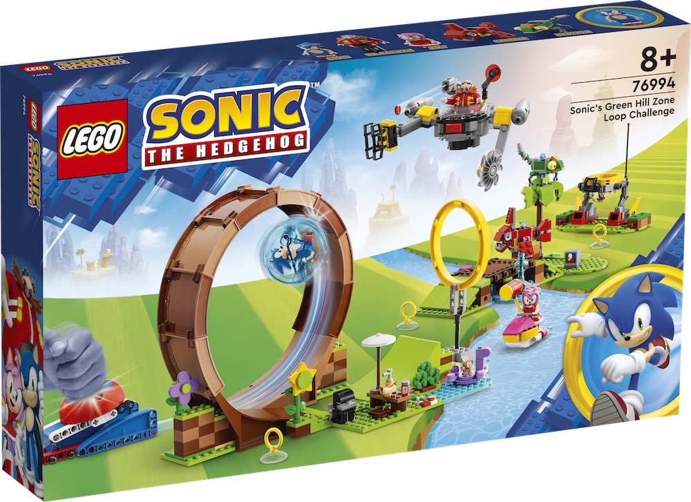 Four New LEGO 'Sonic the Hedgehog' Sets Speed Onto Shelves Today