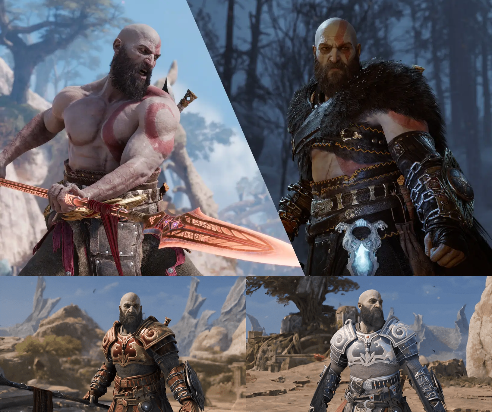 Spartan Rage looks nuts without the Armor : r/GodofWarRagnarok