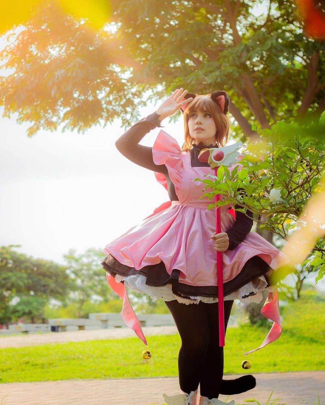 Sakura Kinomoto, with permission by Andy Pandy Cosplay
