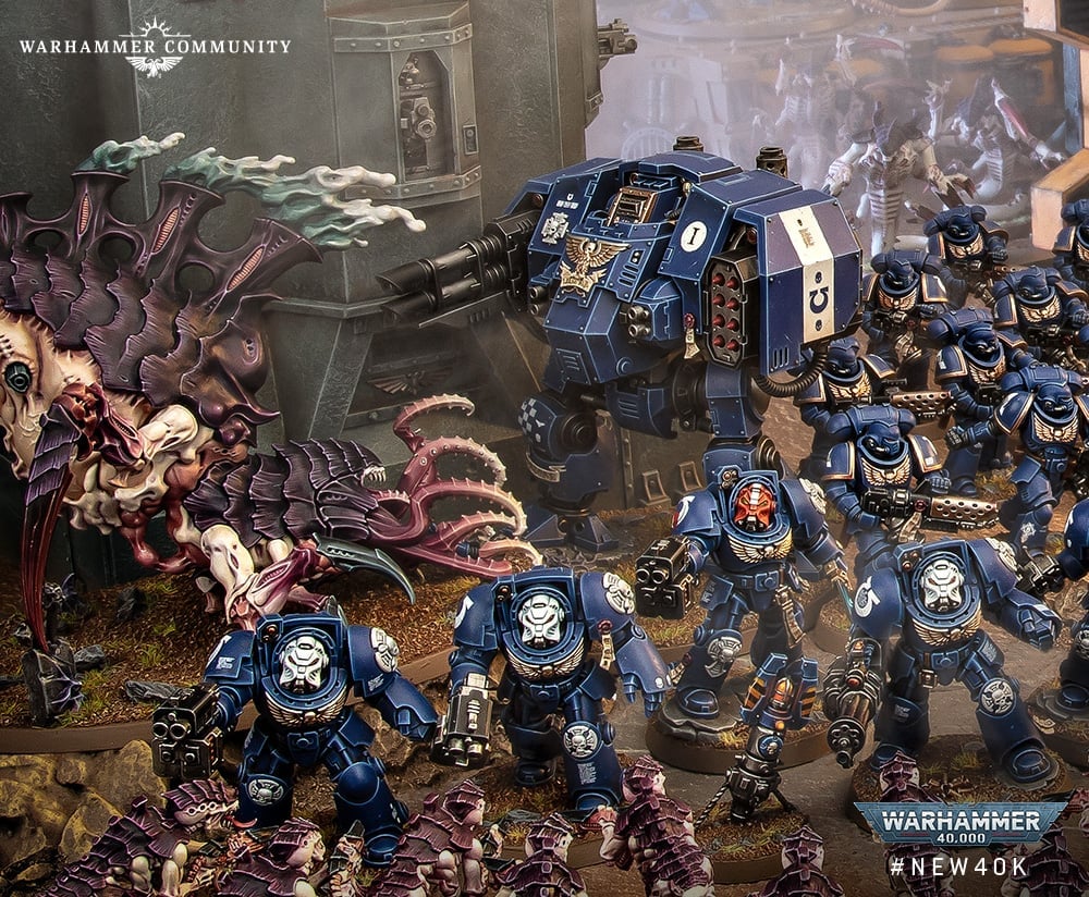 Leviathan Ballistus Dreadnought Space Marines Warhammer 40K