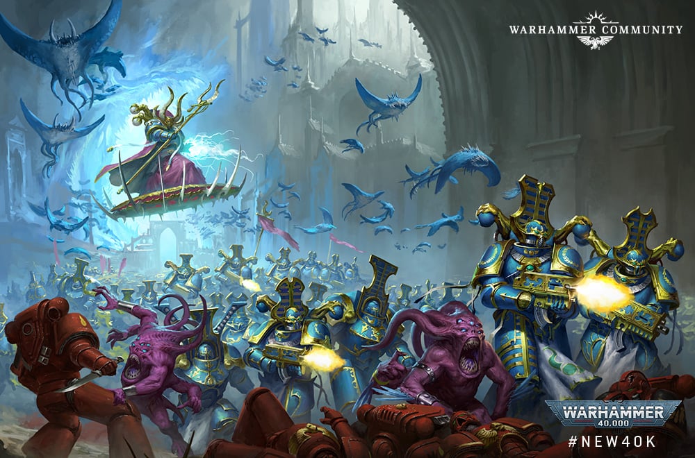 Warhammer Thousand Sons Rubric Marines — The Village Geek