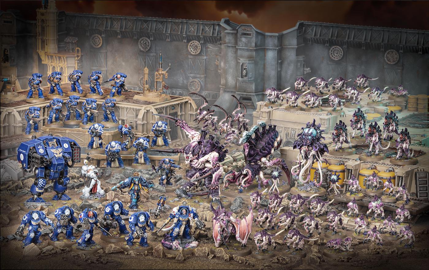 Win a year's worth of new Space Marines and Tyranids
