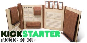 Kickstarter Highlights: Get Organized with The Ultimate Game Master Screen, Plus ‘Biohack’ and ‘Adventure Party’