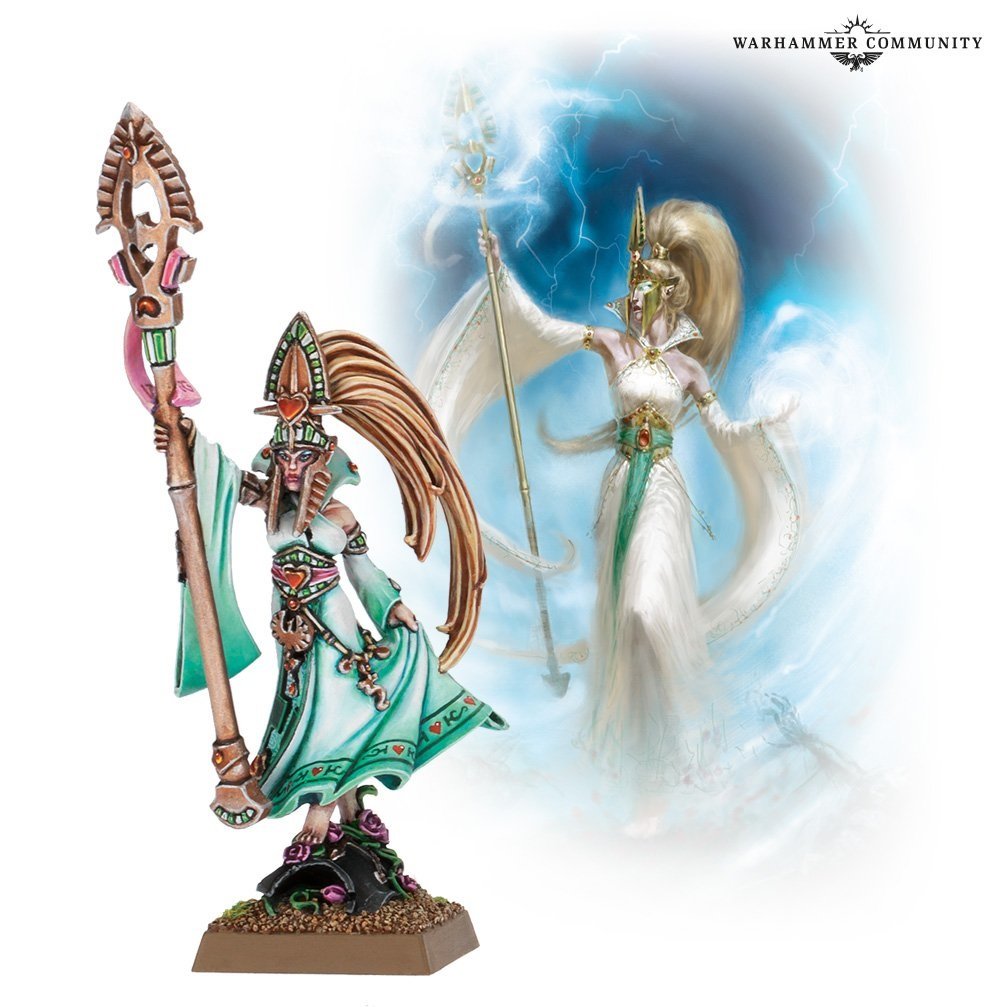 40 Years of Warhammer: Miniature Retrospective - Alarielle