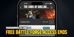 Warhammer 40K: PSA – Free Battle Forge Access Ends August 30th