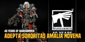 40 Years of Warhammer: Miniature Retrospective – Adepta Sororitas Amalia Novena