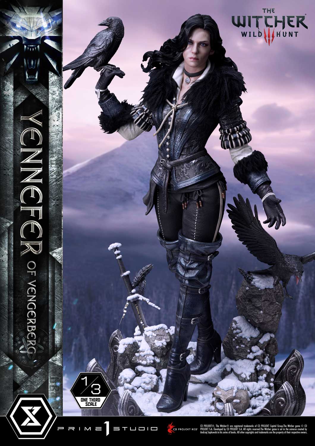 YENNEFER - fantasy costume set for cosplay of Yennefer from Vengerberg