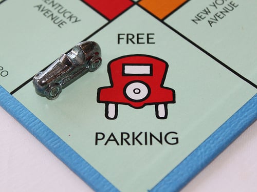 monopoly board game free parking